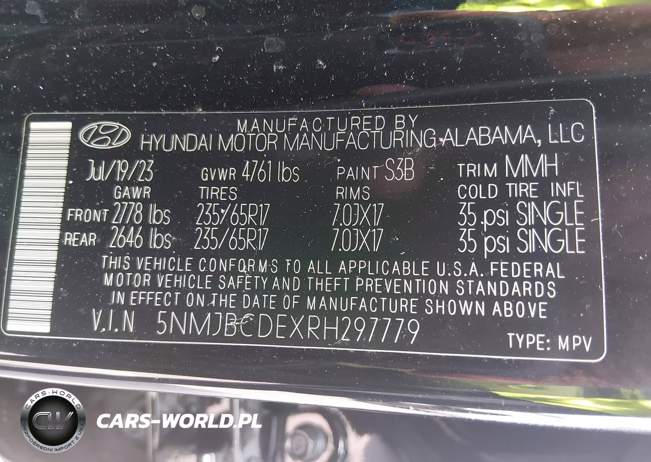 2024 Hyundai Tucson Sel VIN:5NMJBCDEXRH297779 - 9