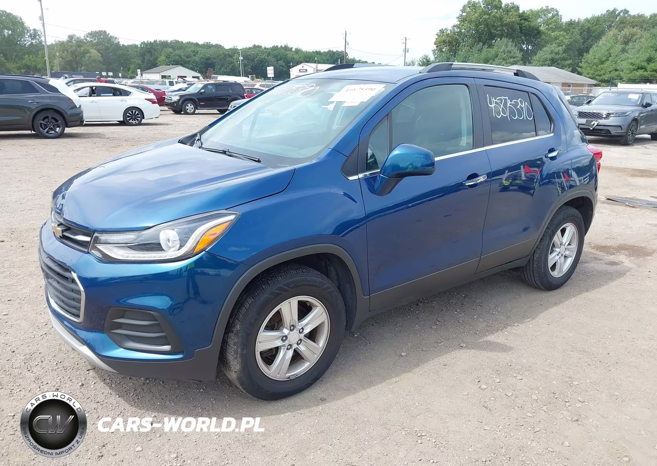 2019 Chevrolet Trax Lt VIN:3GNCJPSB8KL192184 - 2