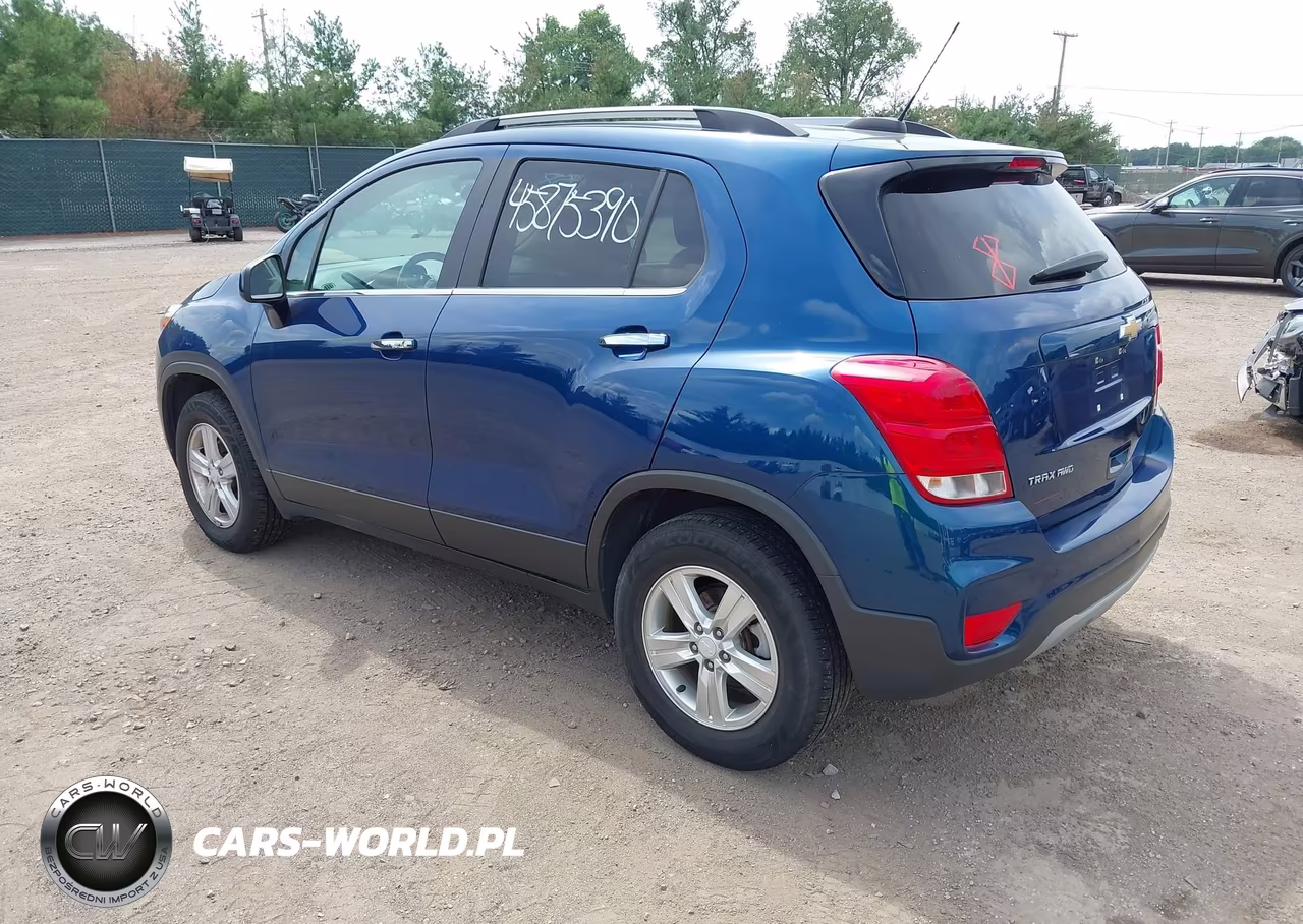 2019 Chevrolet Trax Lt VIN:3GNCJPSB8KL192184 - 3