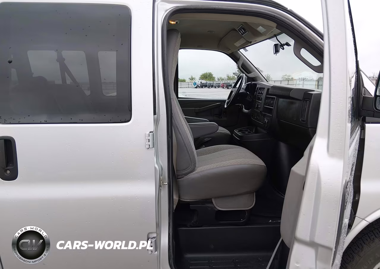 2020 Chevrolet Express Passenger Rwd 3500 Extended Wheelbase Ls VIN:1GAZGNFG1L1234014 - 5