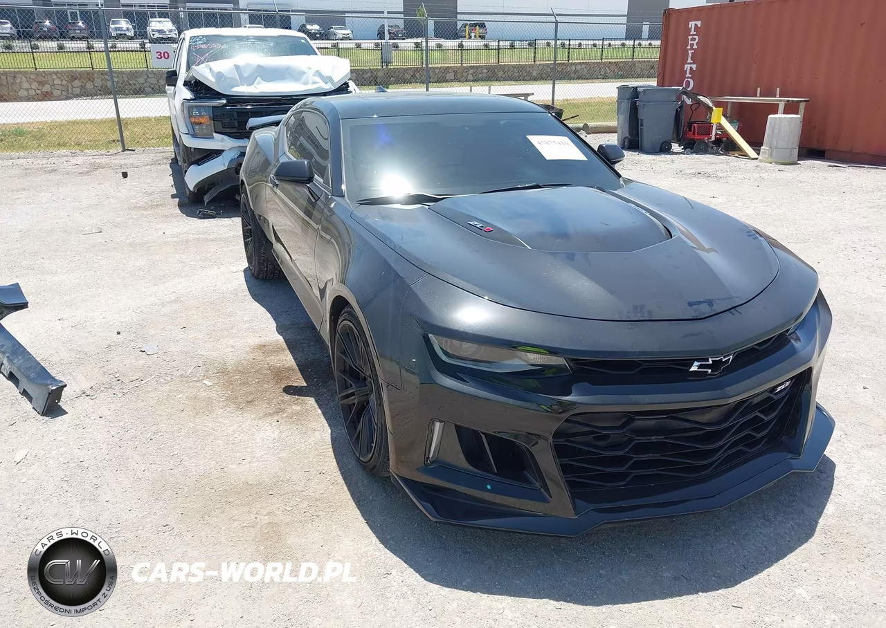 2021 Chevrolet Camaro Rwd Zl1 VIN:1G1FK1R66M0126587 - 1