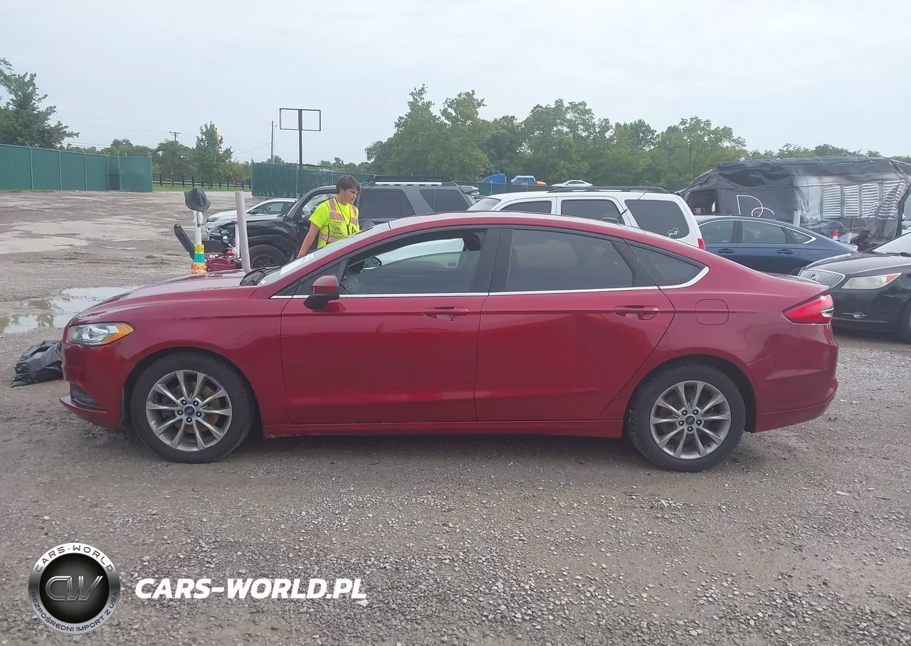 2017 Ford Fusion Se VIN:3FA6P0H70HR394852 - 14