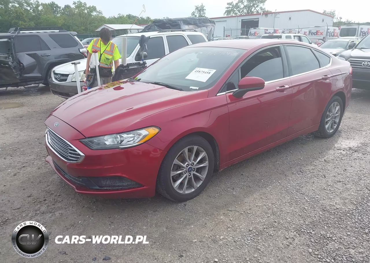 2017 Ford Fusion Se VIN:3FA6P0H70HR394852 - 2