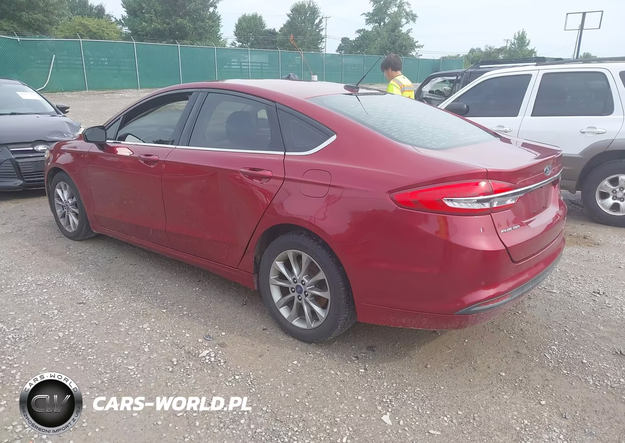 2017 Ford Fusion Se VIN:3FA6P0H70HR394852 - 3
