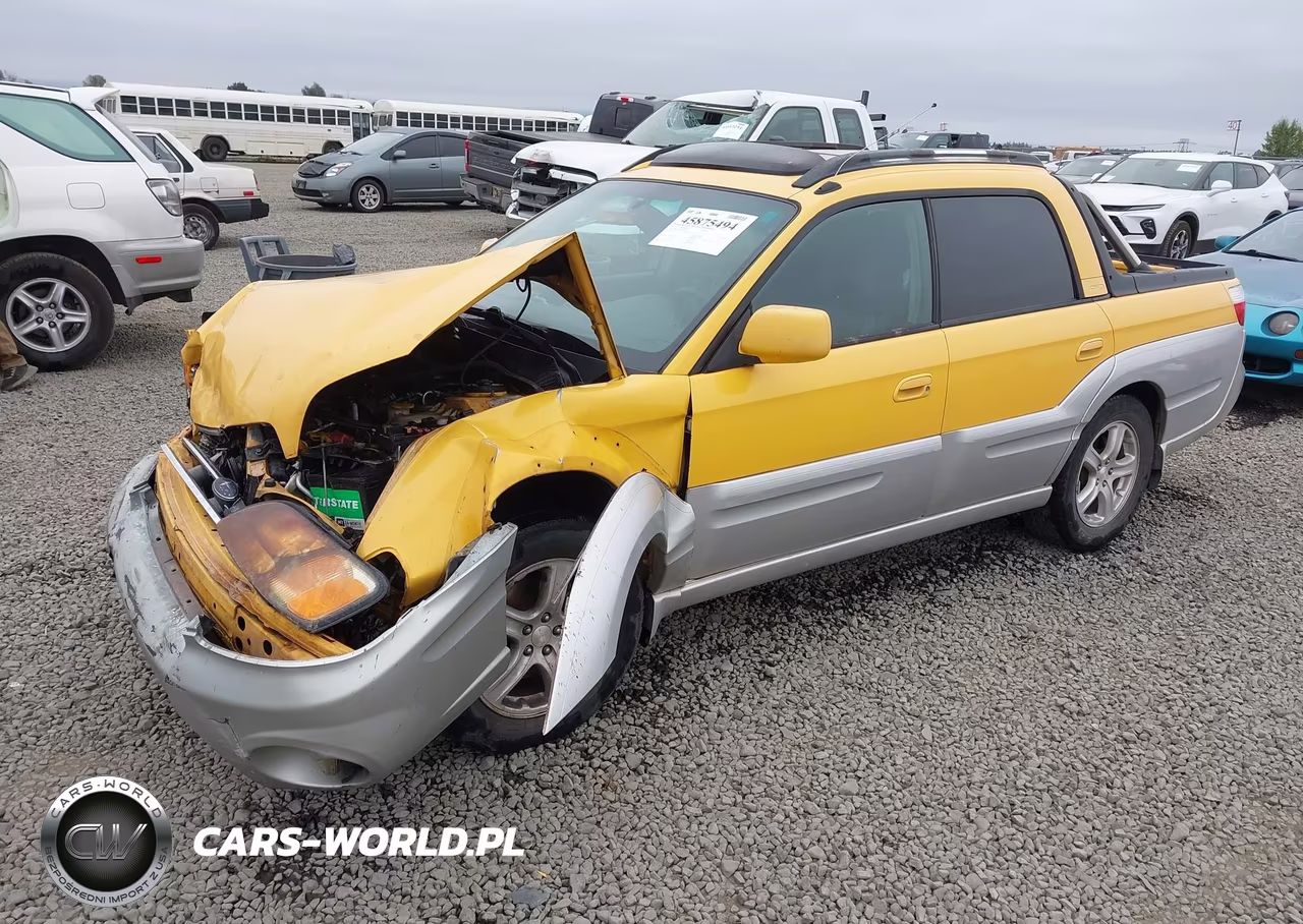 2003 Subaru Baja VIN:4S4BT61C037101493 - 2