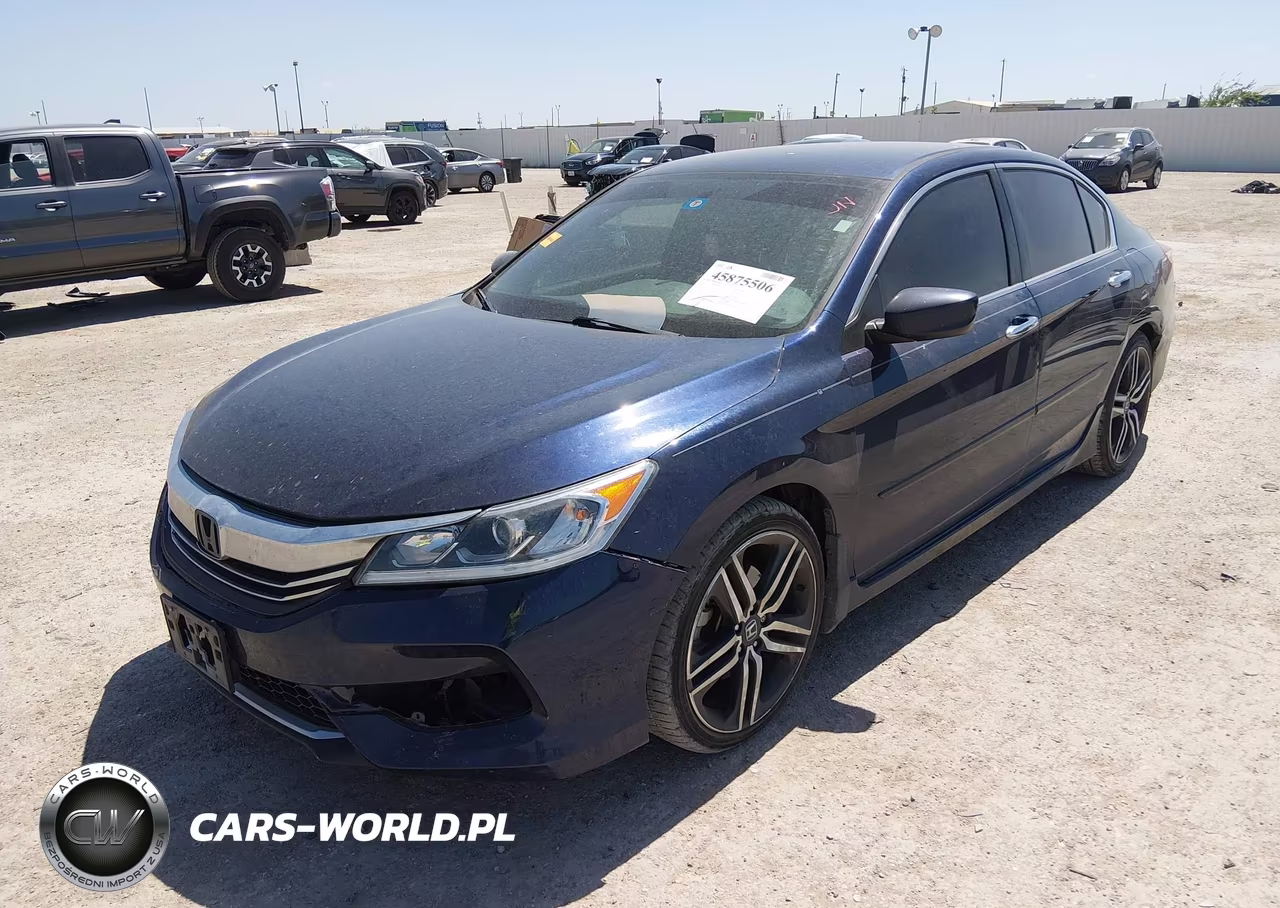 2016 Honda Accord Sport VIN:1HGCR2F54GA231023 - 2