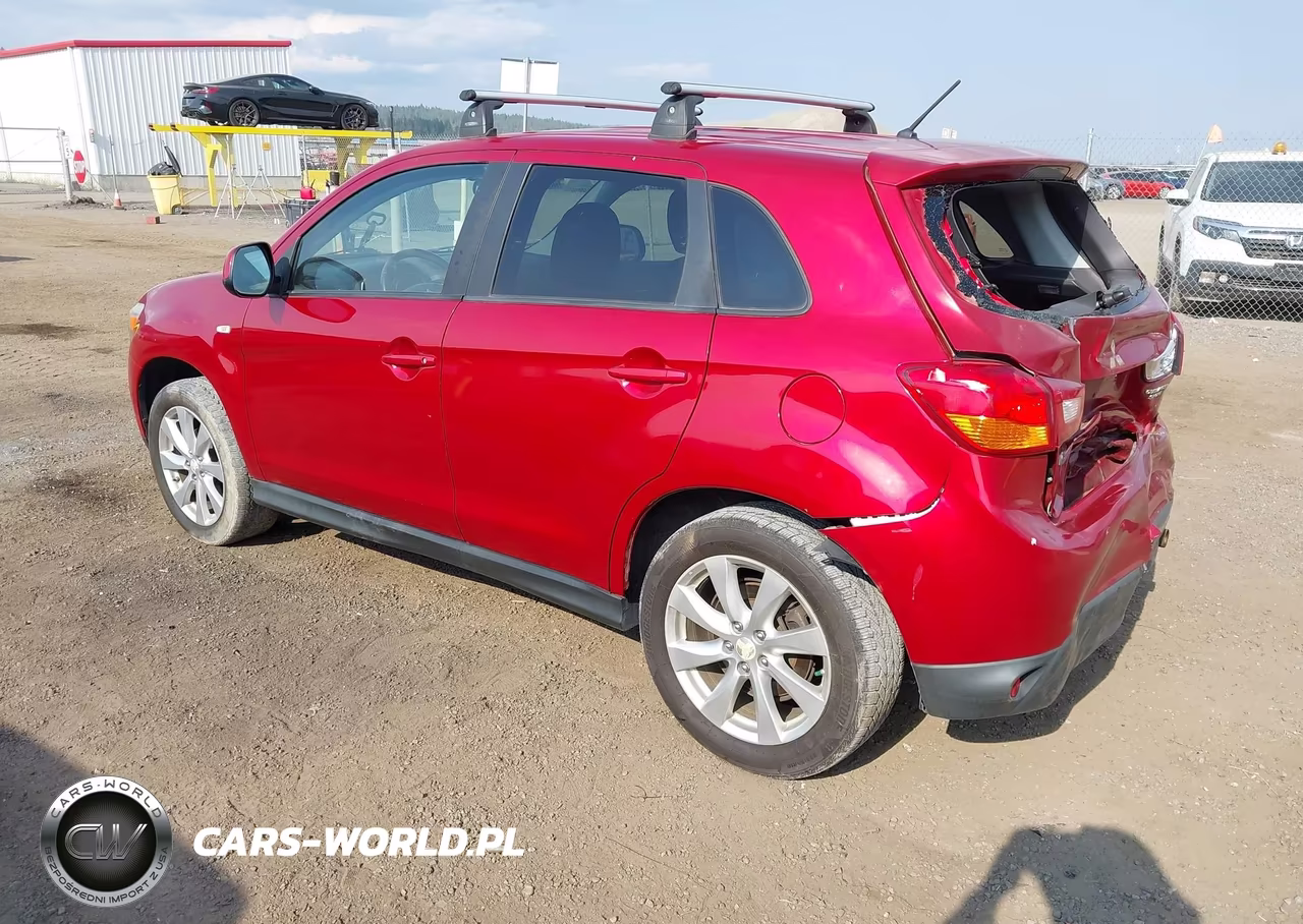 2013 Mitsubishi Outlander Sport Es VIN:4A4AP3AU6DE012531 - 3