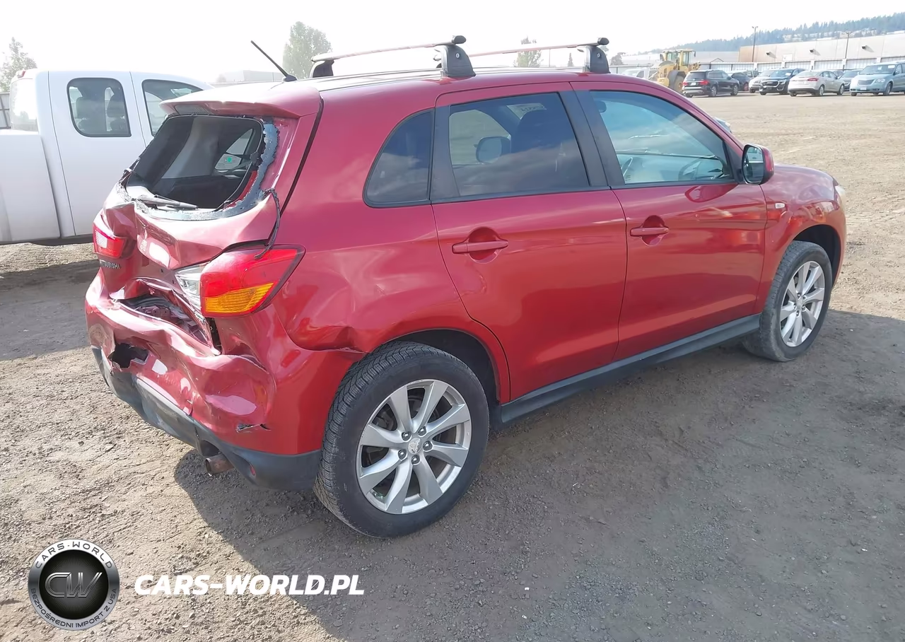 2013 Mitsubishi Outlander Sport Es VIN:4A4AP3AU6DE012531 - 4