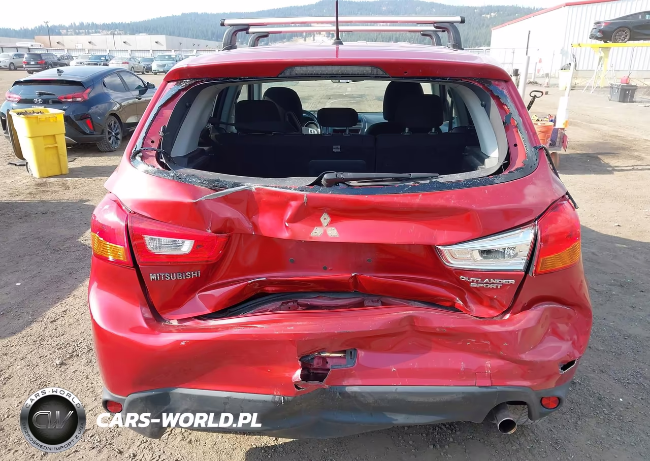 2013 Mitsubishi Outlander Sport Es VIN:4A4AP3AU6DE012531 - 6