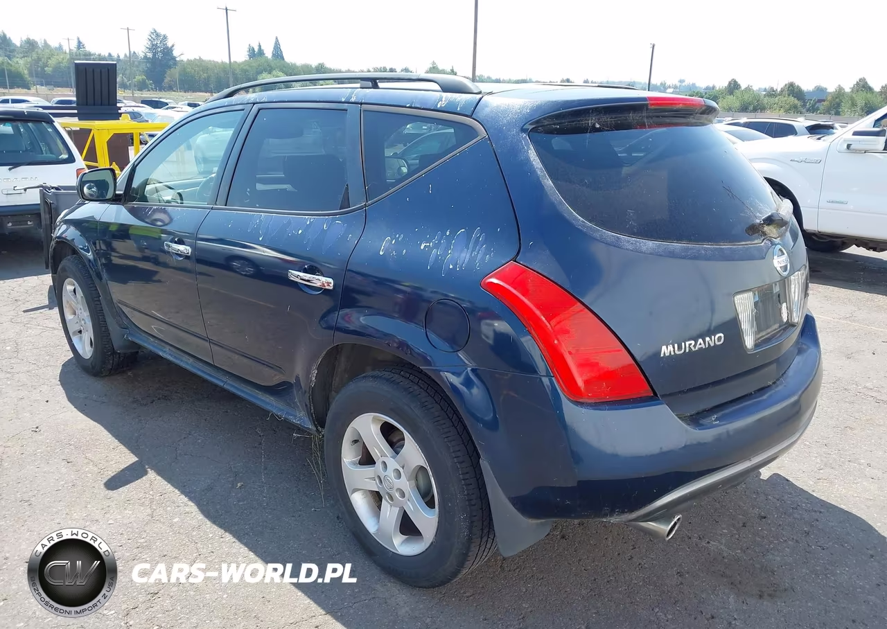 2004 Nissan Murano Sl VIN:JN8AZ08W84W337915 - 3