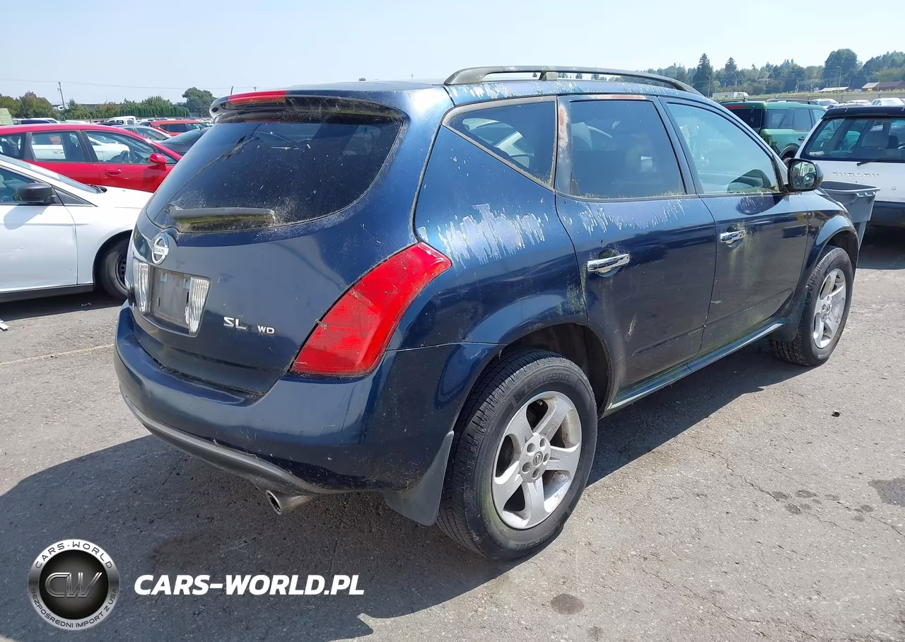 2004 Nissan Murano Sl VIN:JN8AZ08W84W337915 - 4