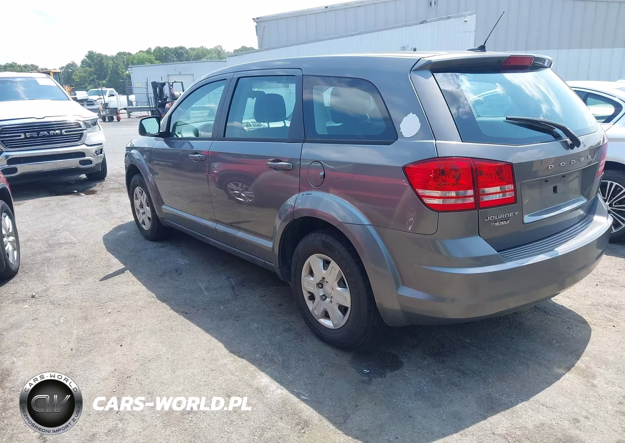 2012 Dodge Journey Se-Avp VIN:3C4PDCAB1CT203748 - 3
