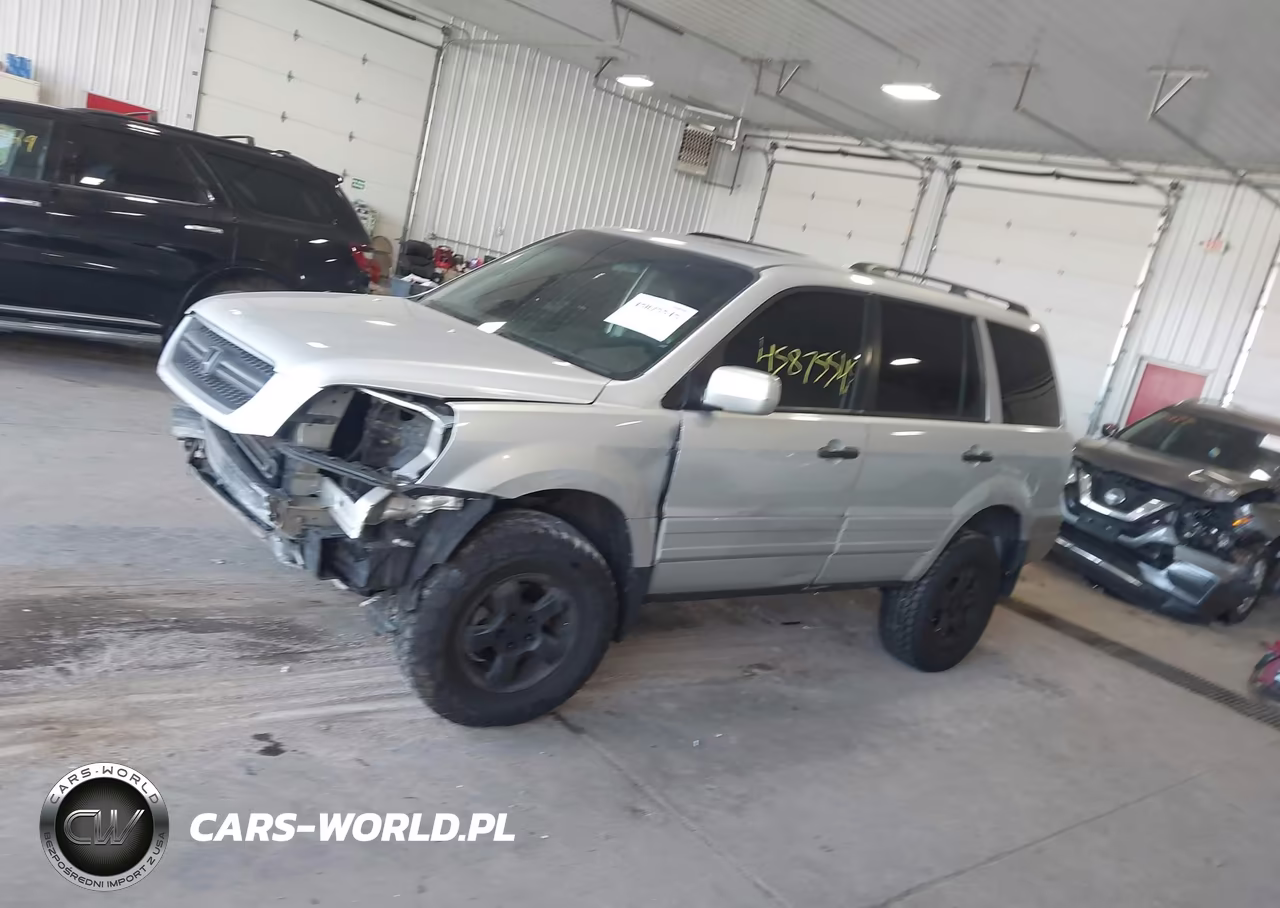 2005 Honda Pilot Ex-L VIN:5FNYF18685B036334 - 14