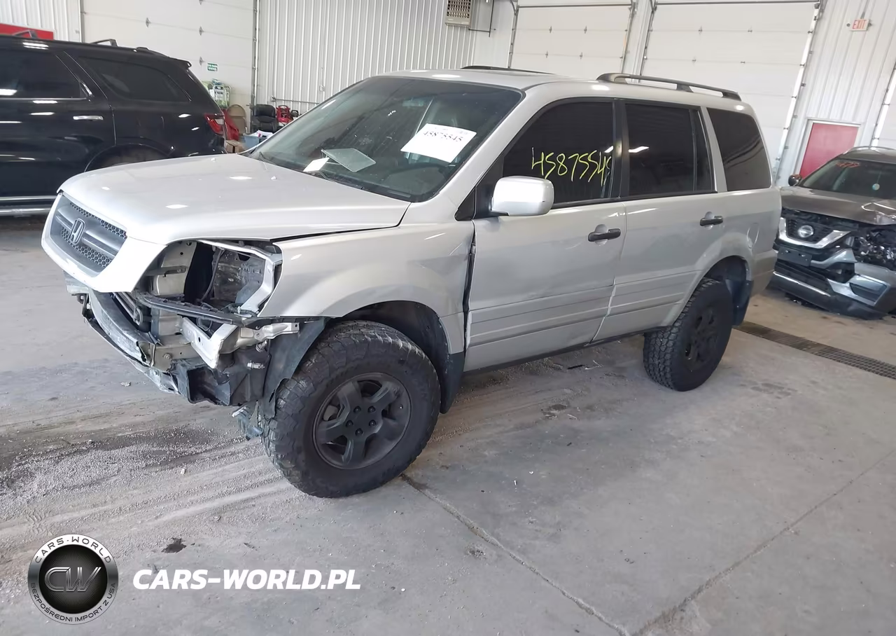 2005 Honda Pilot Ex-L VIN:5FNYF18685B036334 - 2