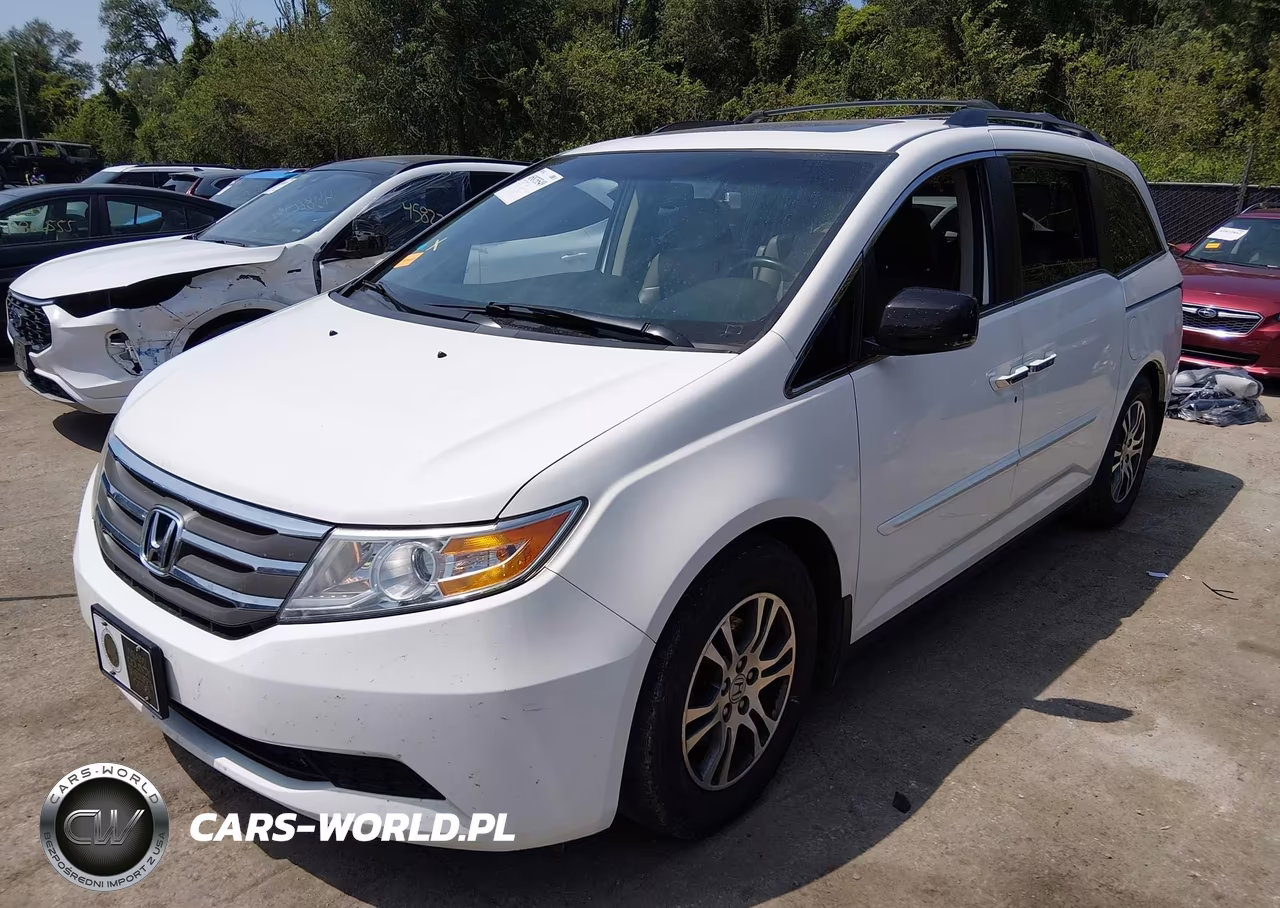 2011 Honda Odyssey Ex-L VIN:5FNRL5H6XBB030843 - 2