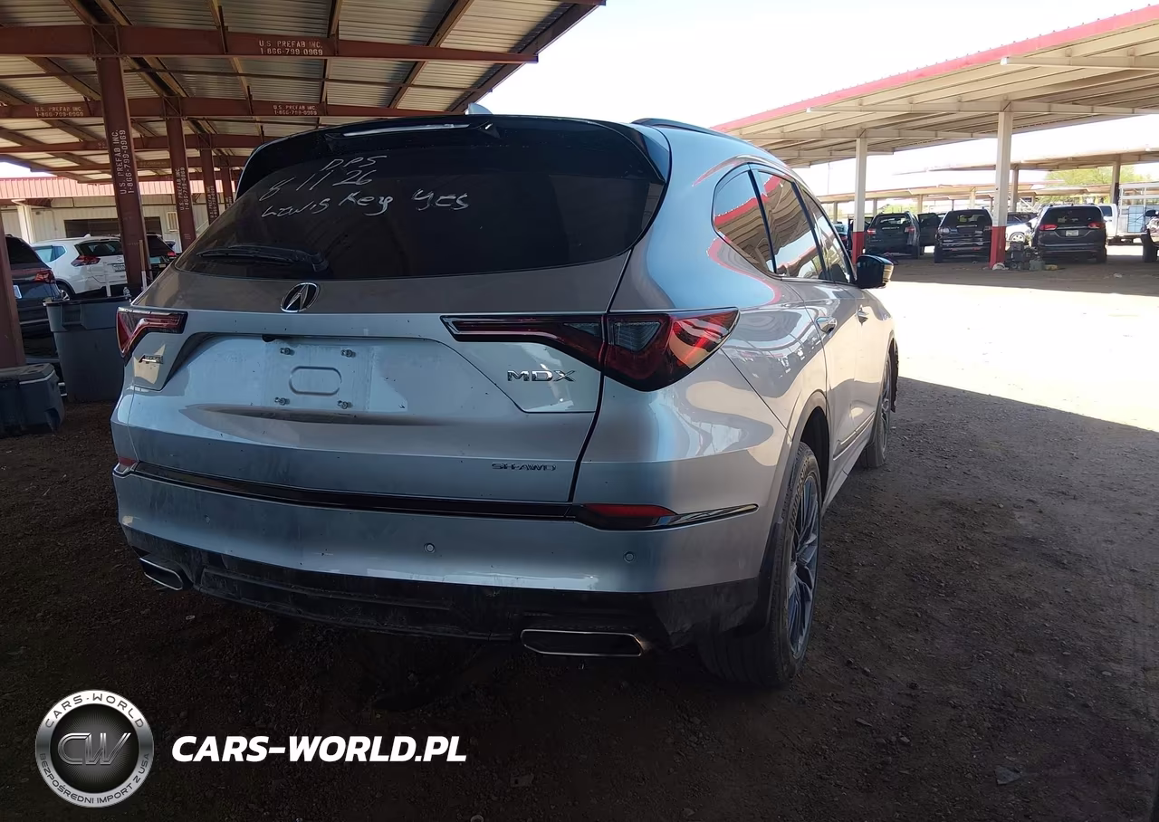 2025 Acura Mdx A-Spec Advance Package VIN:5J8YE1H90SL000984 - 4