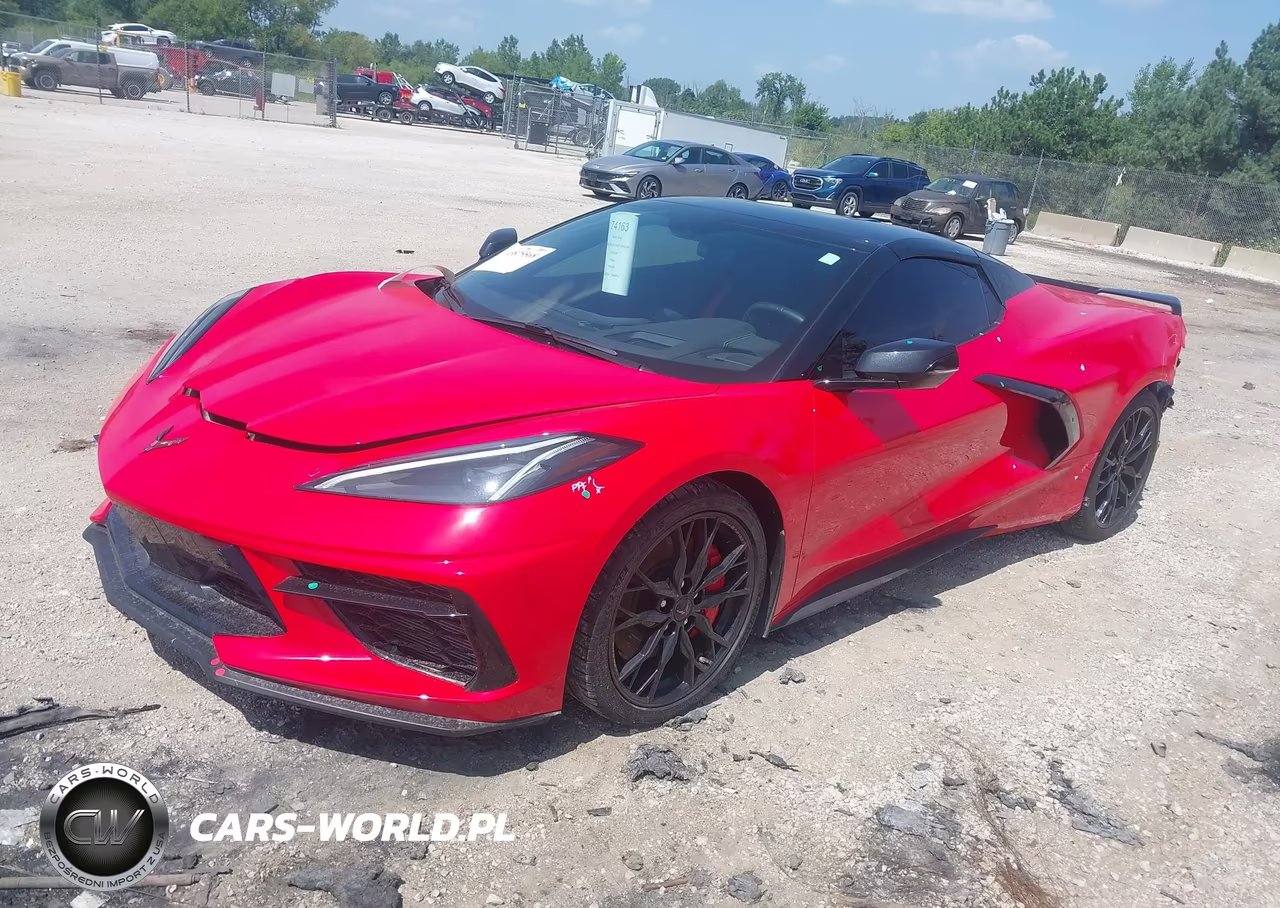 2023 Chevrolet Corvette Stingray Rwd 2Lt VIN:1G1YB3D41P5129110 - 2