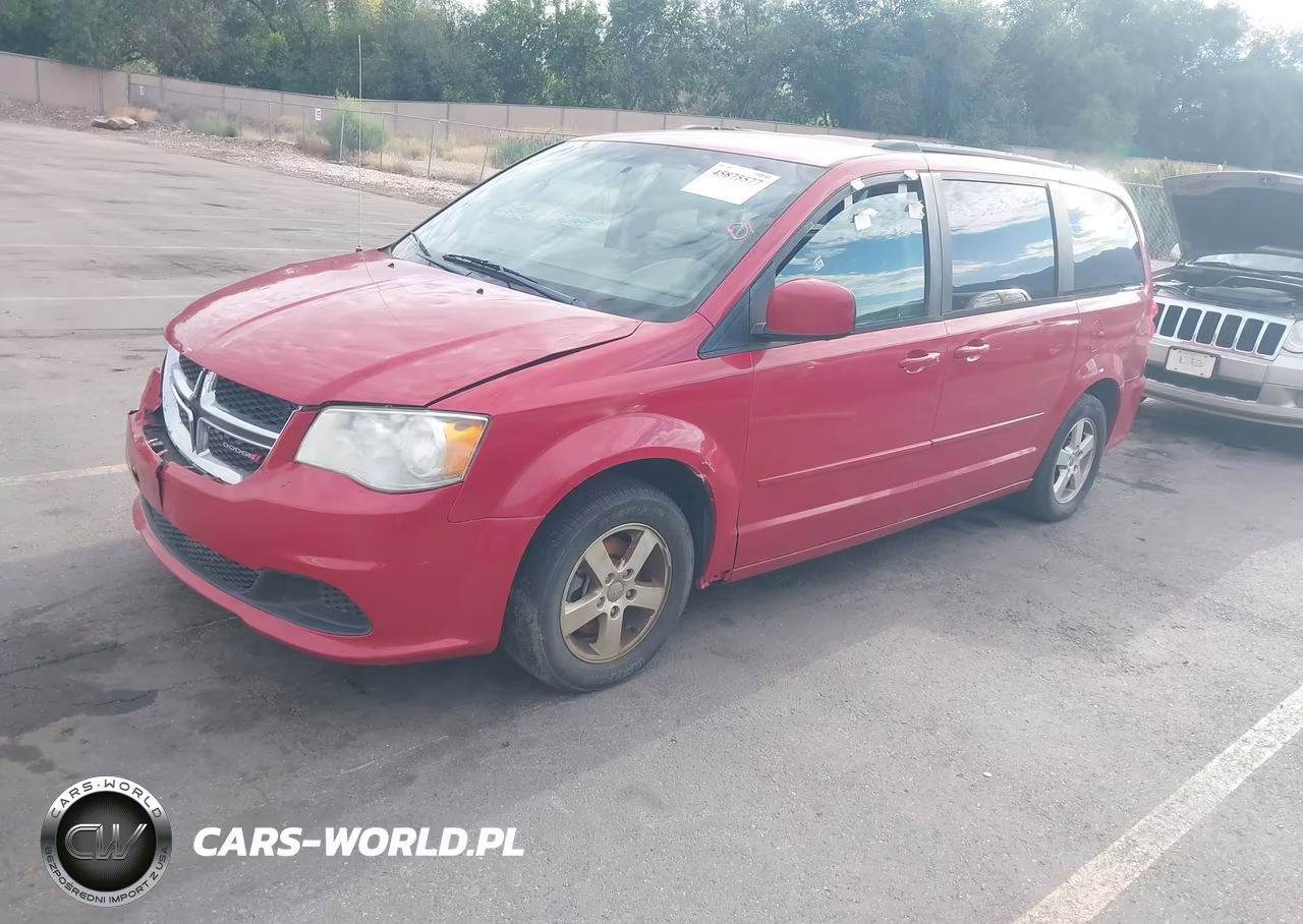 2012 Dodge Grand Caravan Sxt VIN:2C4RDGCGXCR156795 - 2