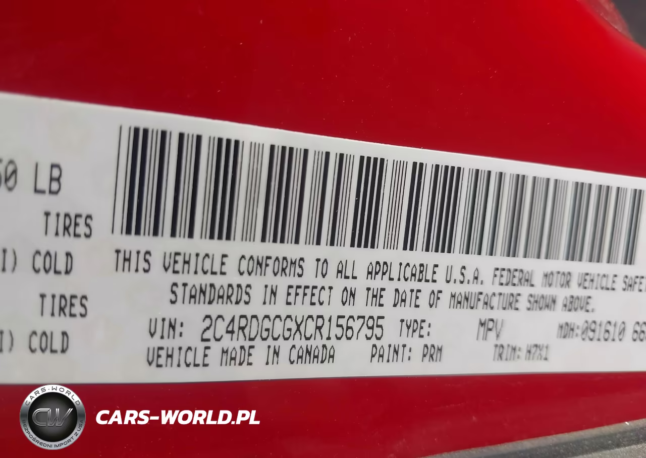 2012 Dodge Grand Caravan Sxt VIN:2C4RDGCGXCR156795 - 9