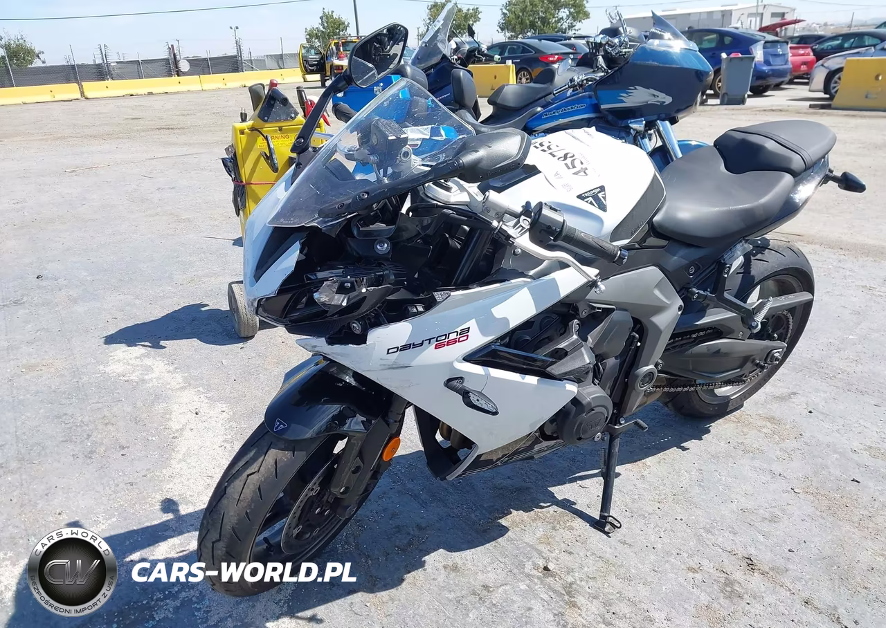 2025 Triumph Motorcycle Daytona 660 VIN:SMTL23UF8STBU9351 - 2