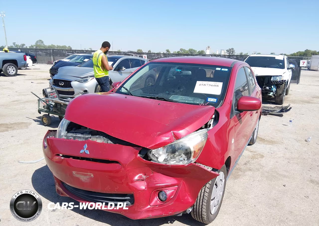 2015 Mitsubishi Mirage De VIN:ML32A3HJ0FH054514 - 2