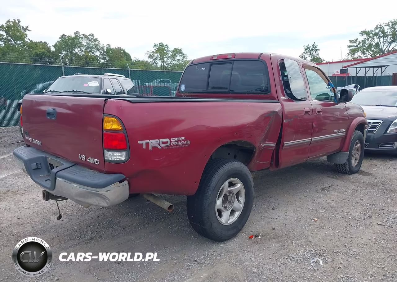 2000 Toyota Tundra Ltd V8 VIN:5TBBT4817YS045166 - 4
