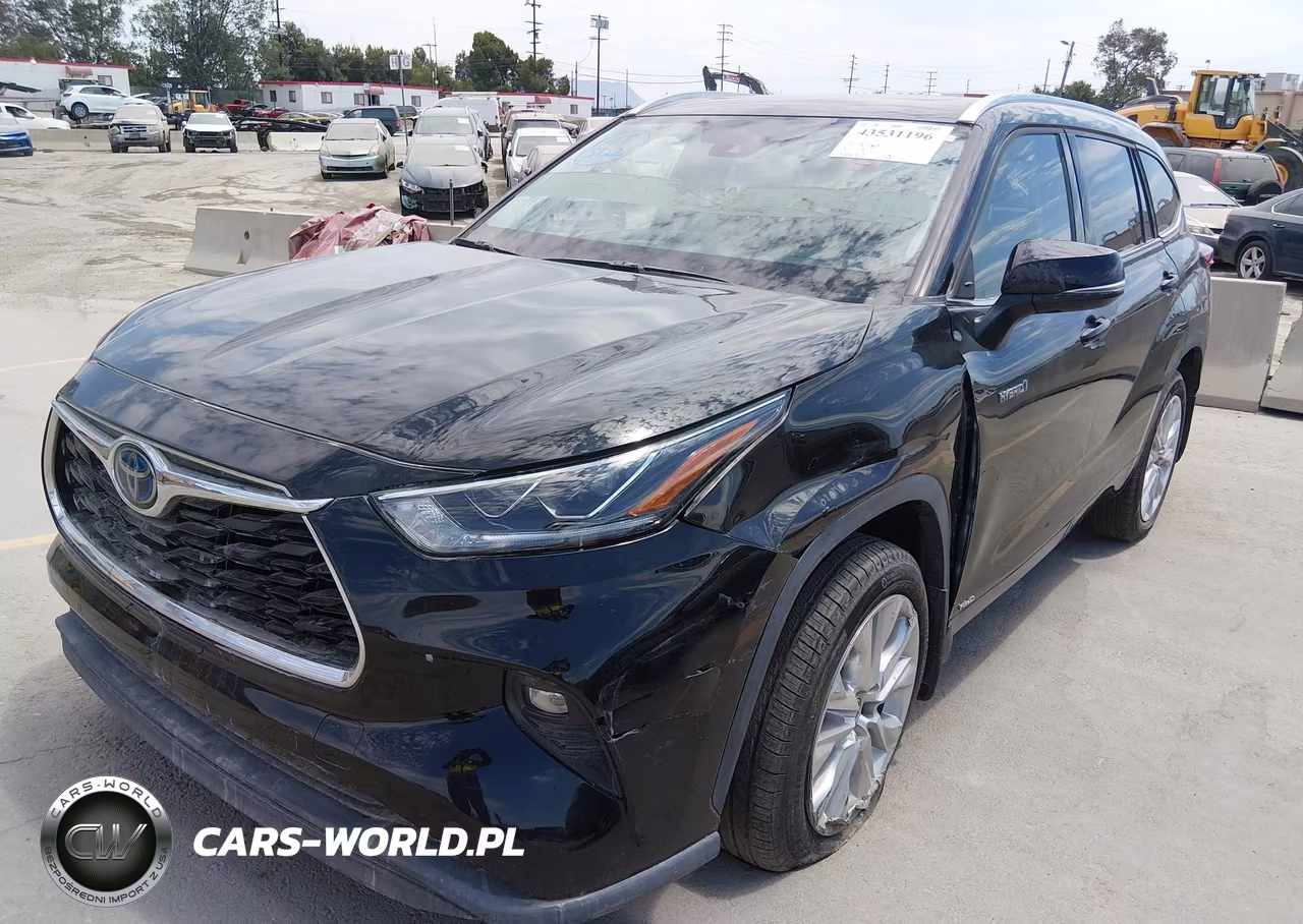 2021 Toyota Highlander Hybrid Limited VIN:5TDDBRCH2MS523105 - 2