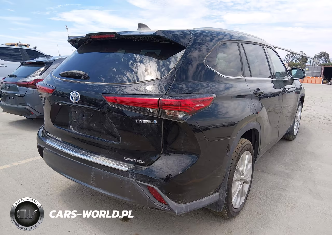 2021 Toyota Highlander Hybrid Limited VIN:5TDDBRCH2MS523105 - 4