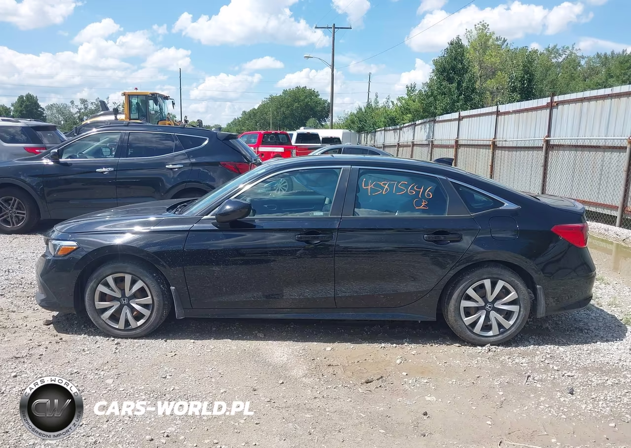 2023 Honda Civic Lx VIN:2HGFE2F28PH532426 - 14