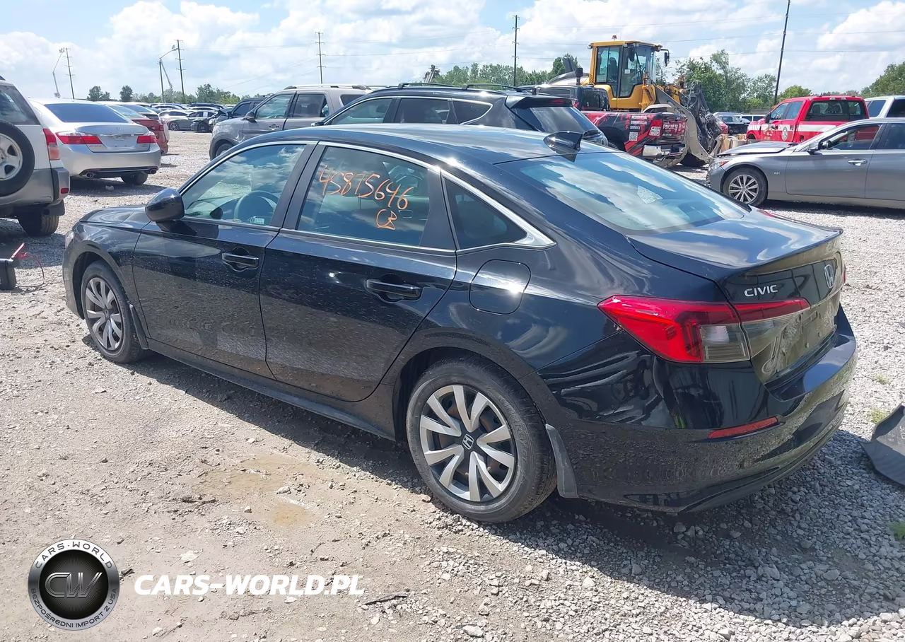 2023 Honda Civic Lx VIN:2HGFE2F28PH532426 - 3