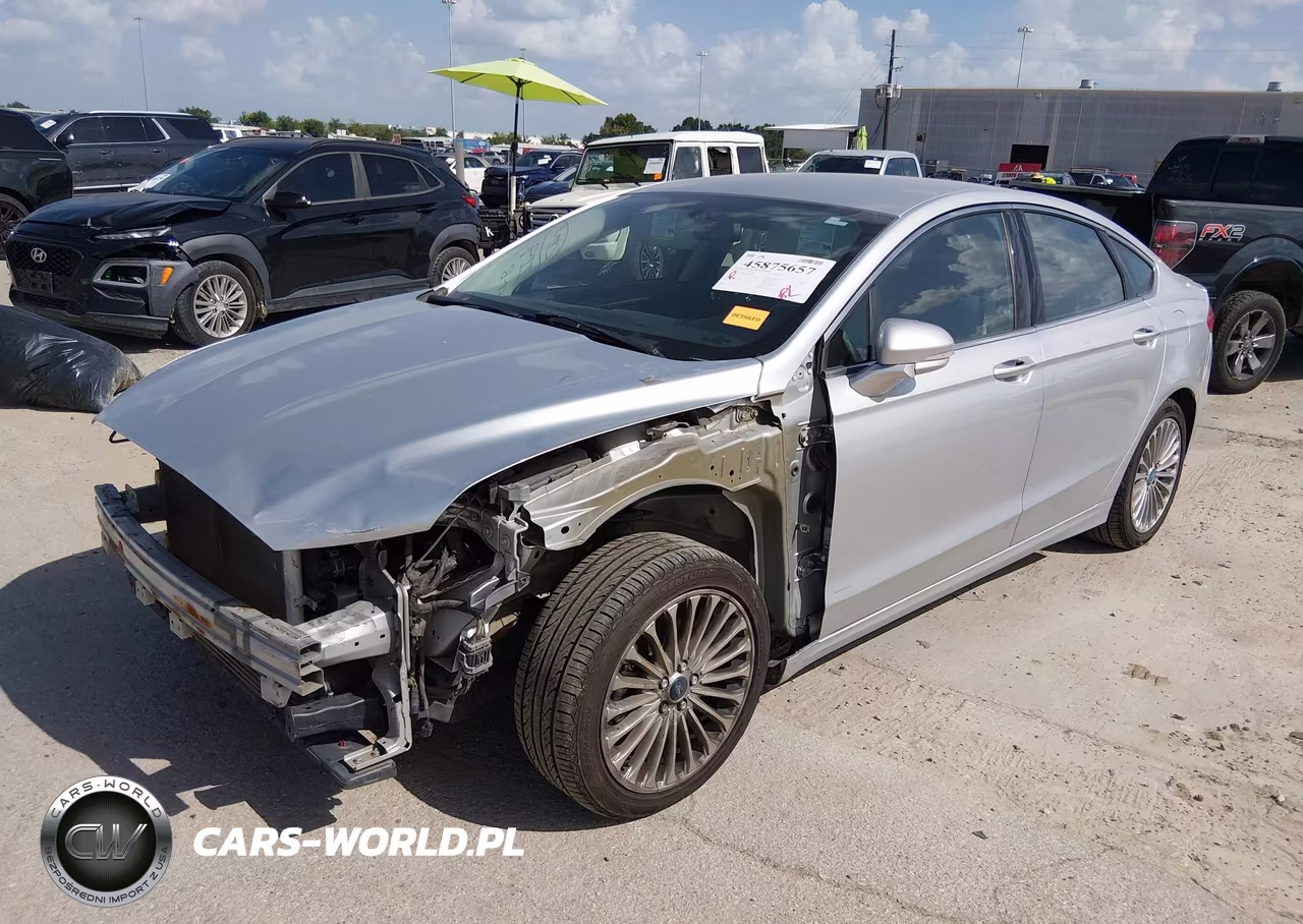 2014 Ford Fusion Titanium VIN:3FA6P0K9XER300028 - 2