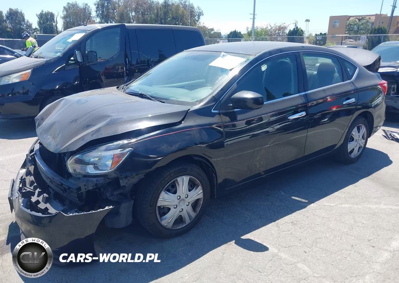 2017 Nissan Sentra Sv VIN:3N1AB7AP8HL662834 - 2