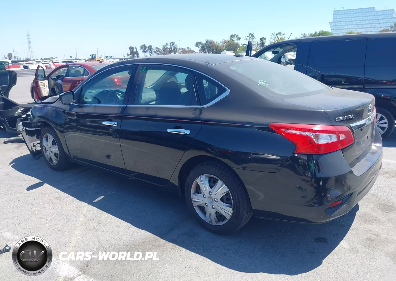 2017 Nissan Sentra Sv VIN:3N1AB7AP8HL662834 - 3
