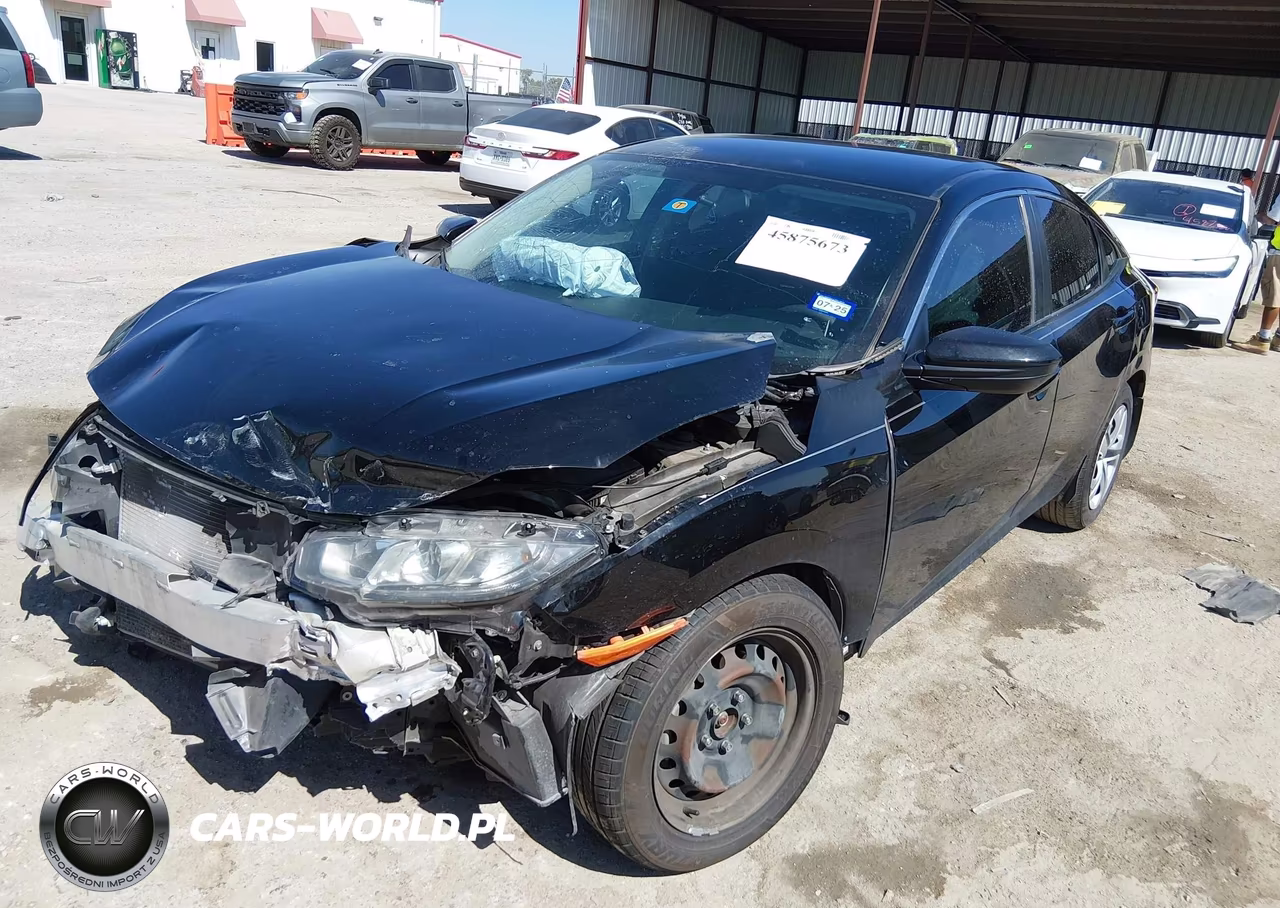 2018 Honda Civic Lx VIN:2HGFC2F59JH598667 - 2