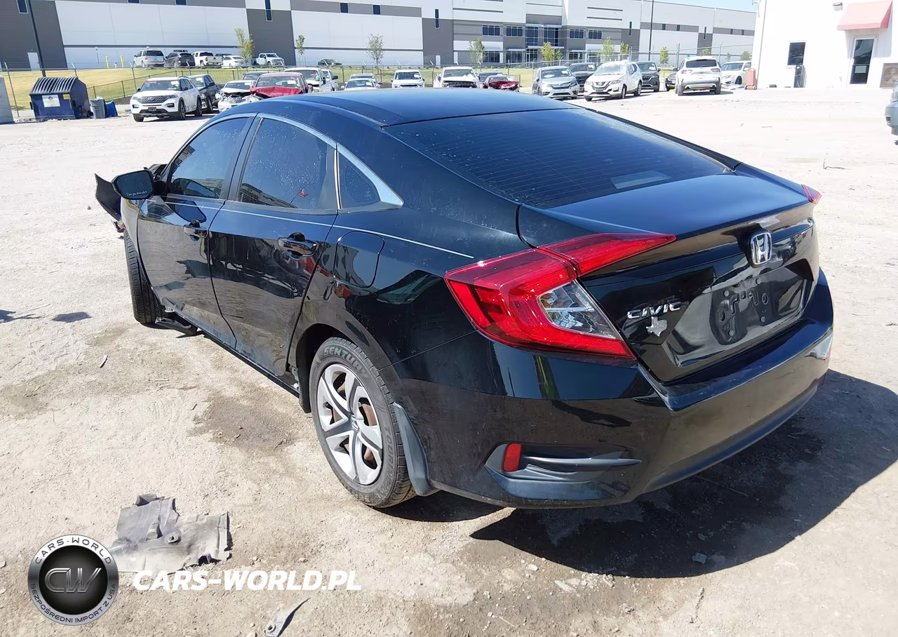 2018 Honda Civic Lx VIN:2HGFC2F59JH598667 - 3