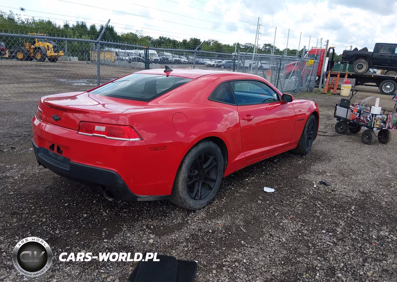 2015 Chevrolet Camaro 2Ls VIN:2G1FB1E34F9139889 - 4