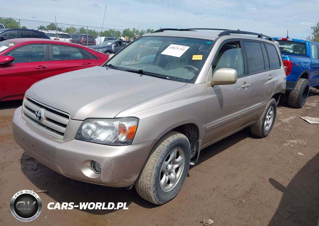 2007 Toyota Highlander VIN:JTEGD21A070169091 - 2