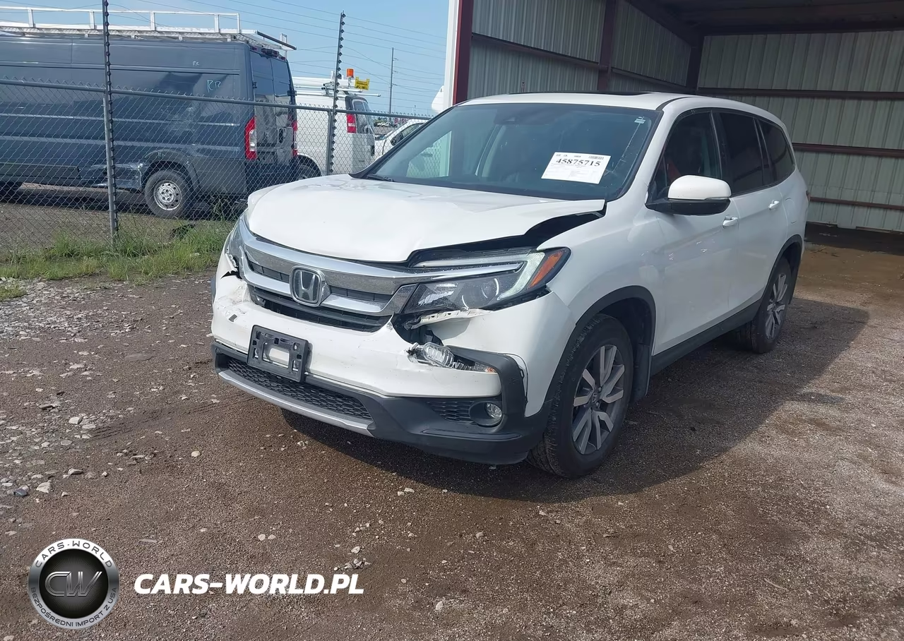 2020 Honda Pilot Awd Ex-L W-Navi VIN:5FNYF6H43LB015223 - 2