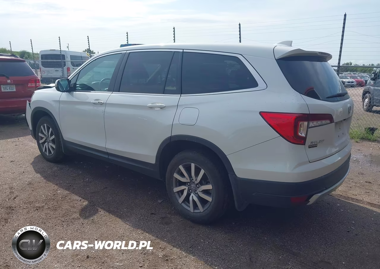 2020 Honda Pilot Awd Ex-L W-Navi VIN:5FNYF6H43LB015223 - 3