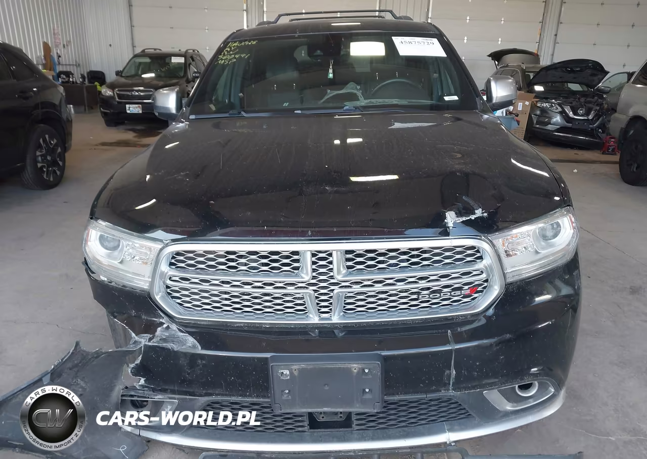 2017 Dodge Durango Citadel Anodized Platinum Awd VIN:1C4SDJET9HC881054 - 12