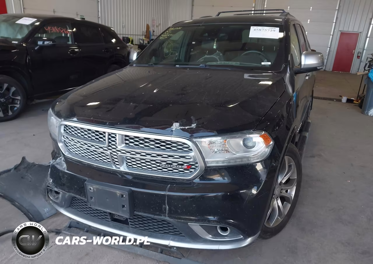 2017 Dodge Durango Citadel Anodized Platinum Awd VIN:1C4SDJET9HC881054 - 6