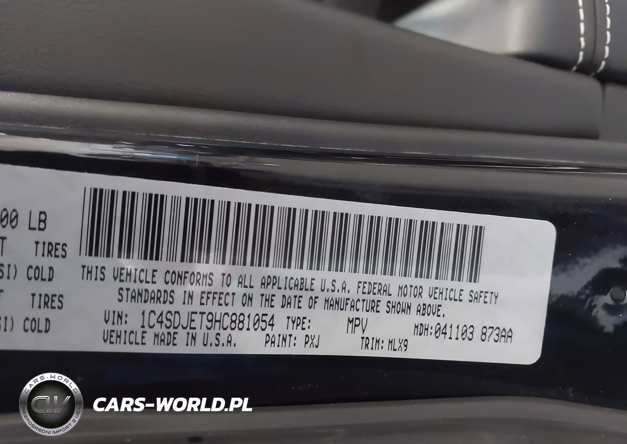 2017 Dodge Durango Citadel Anodized Platinum Awd VIN:1C4SDJET9HC881054 - 9