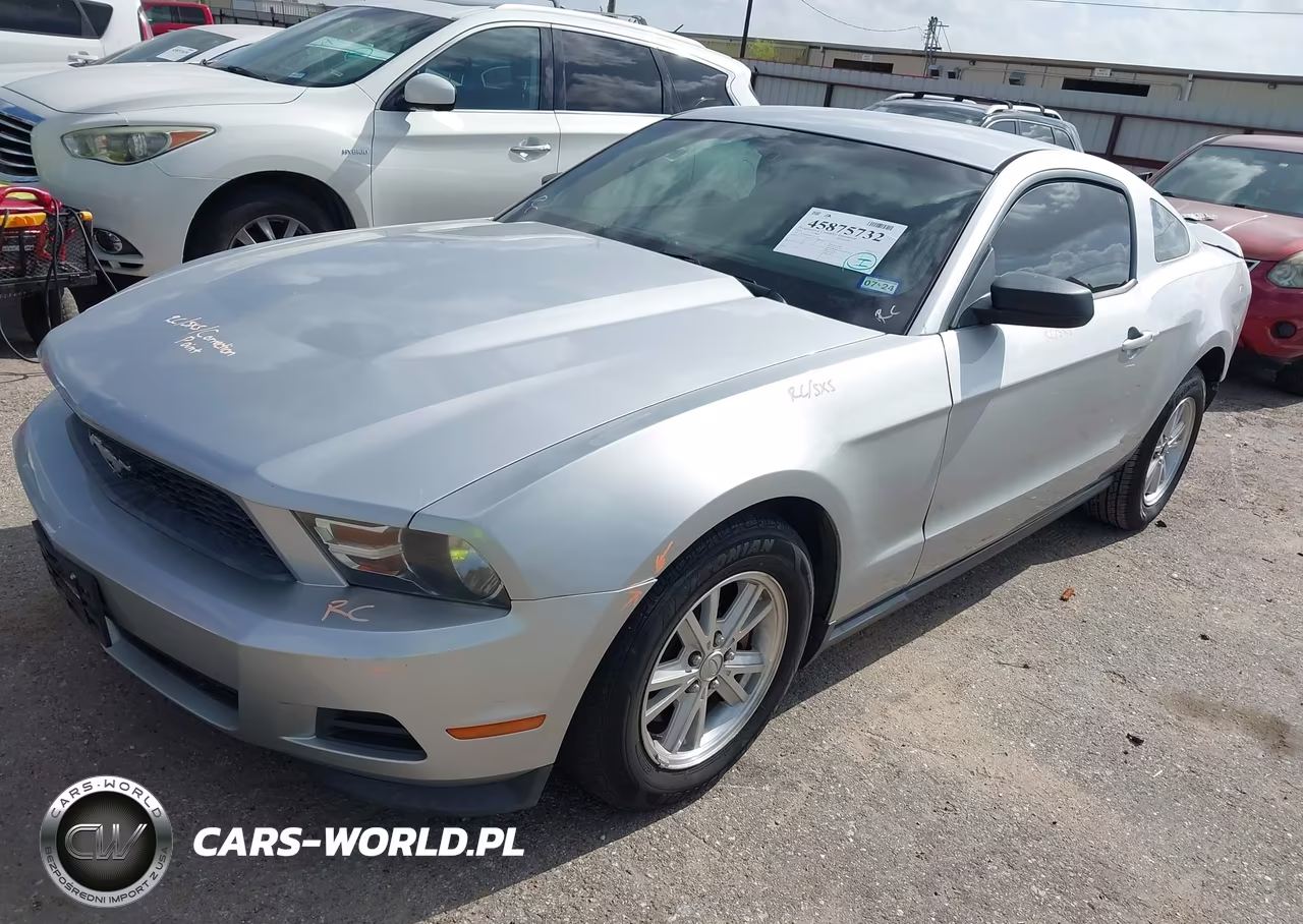 2012 Ford Mustang V6 VIN:1ZVBP8AM8C5251387 - 2