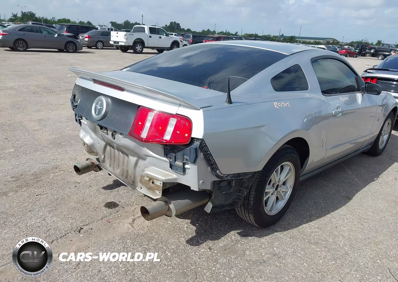 2012 Ford Mustang V6 VIN:1ZVBP8AM8C5251387 - 4