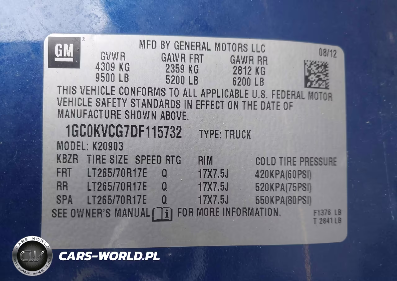 2013 Chevrolet Silverado 2500Hd Work Truck VIN:1GC0KVCG7DF115732 - 9