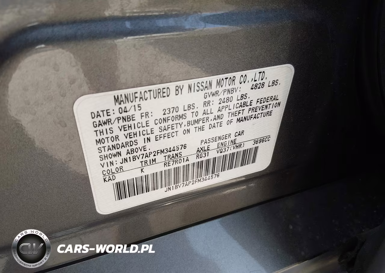 2015 Infiniti Q50 Premium-Sport VIN:JN1BV7AP2FM344576 - 9