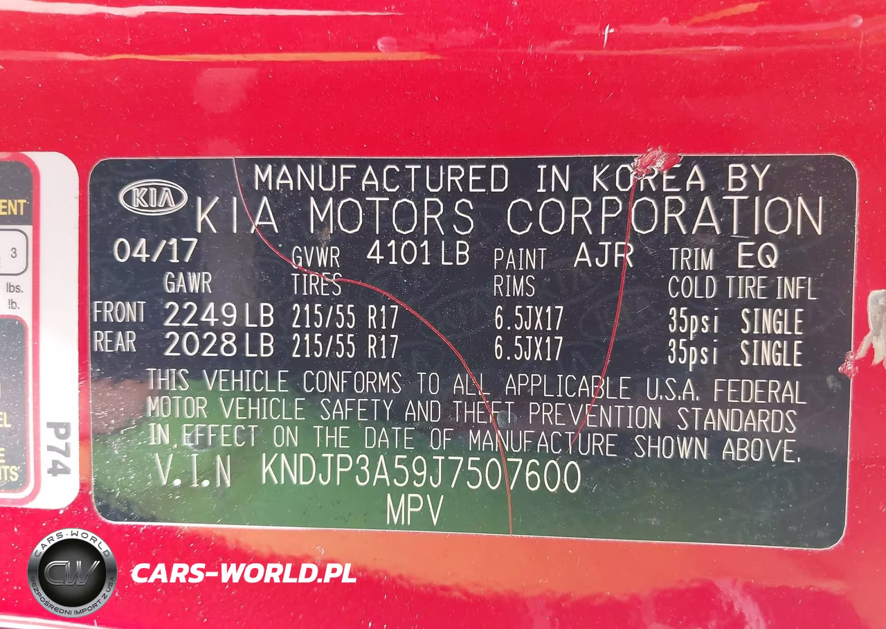 2018 Kia Soul + VIN:KNDJP3A59J7507600 - 9