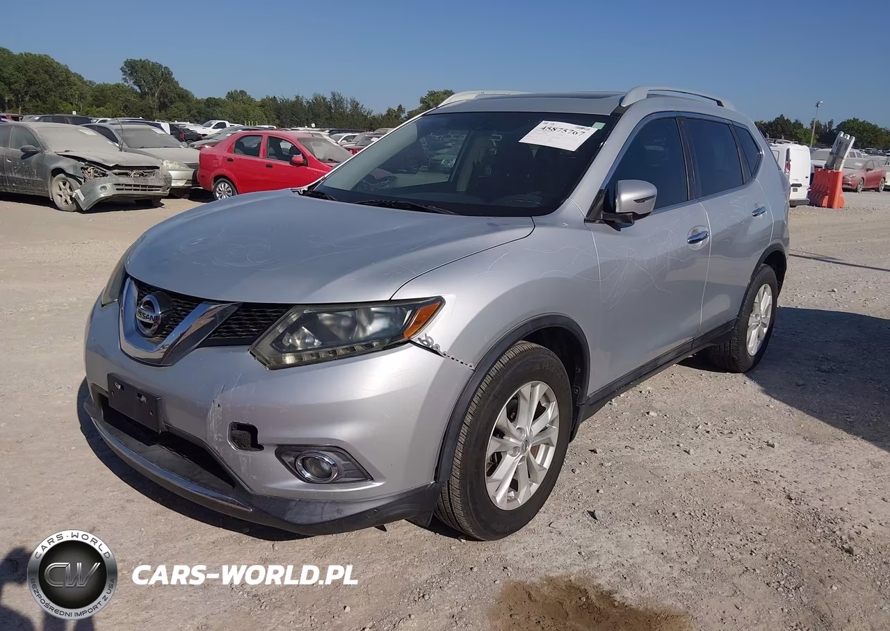 2016 Nissan Rogue Sv VIN:5N1AT2MT0GC769145 - 2