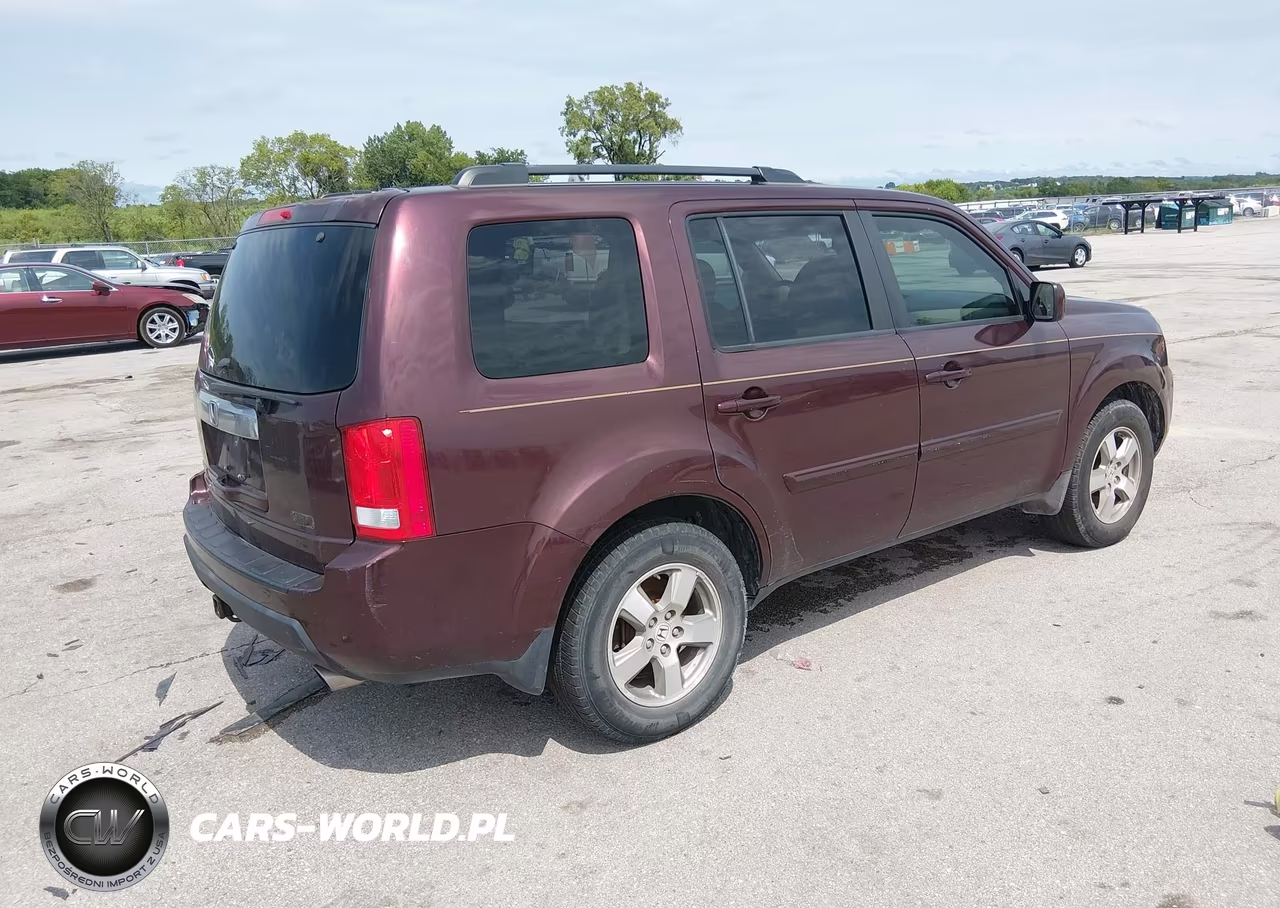 2010 Honda Pilot Ex-L VIN:5FNYF3H64AB017947 - 4