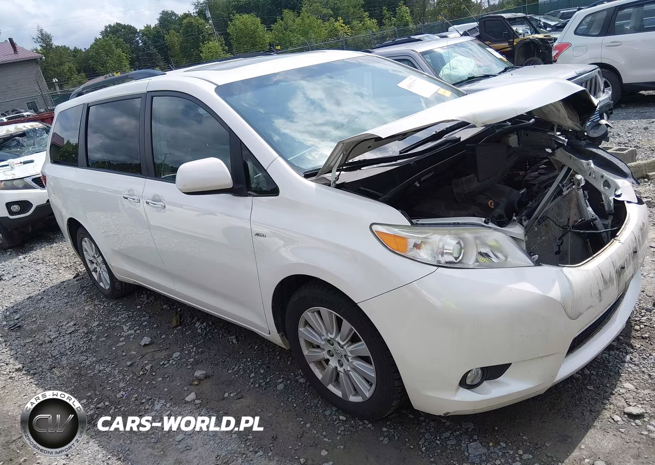 2017 Toyota Sienna Xle 7 Passenger VIN:5TDDZ3DC3HS156104 - 1